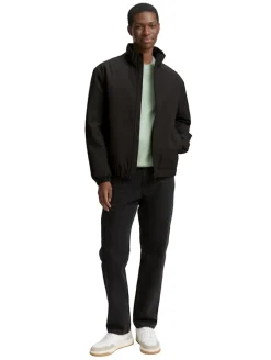 Blouson Jacke mit Stehkragen black