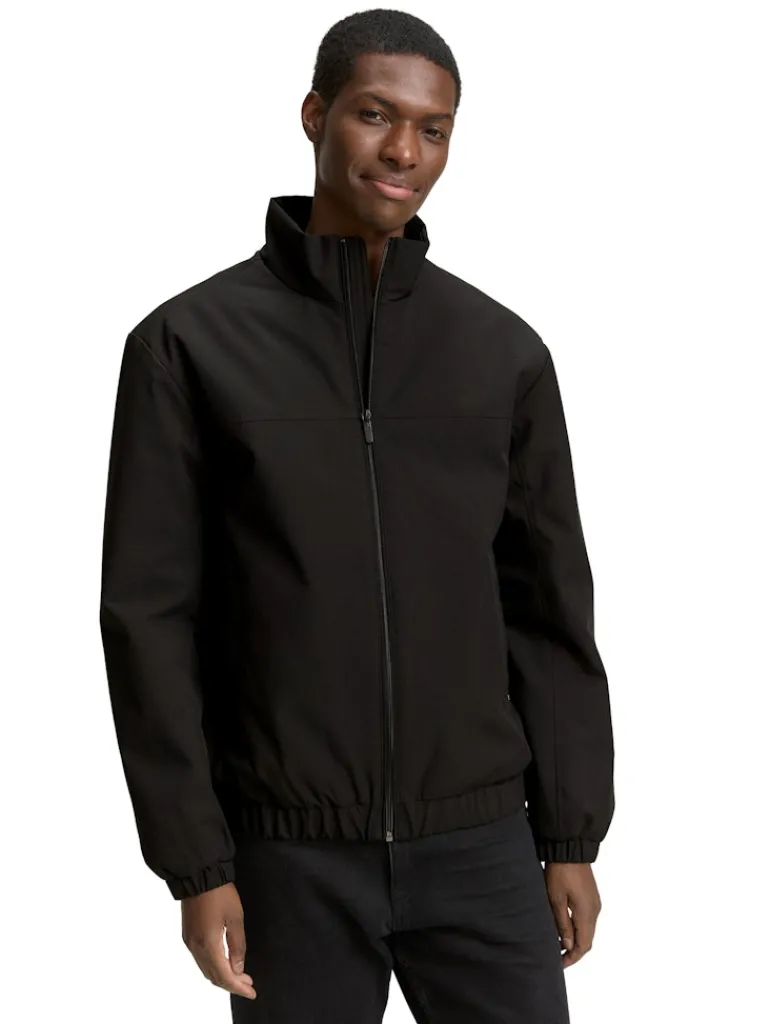 Blouson Jacke mit Stehkragen black