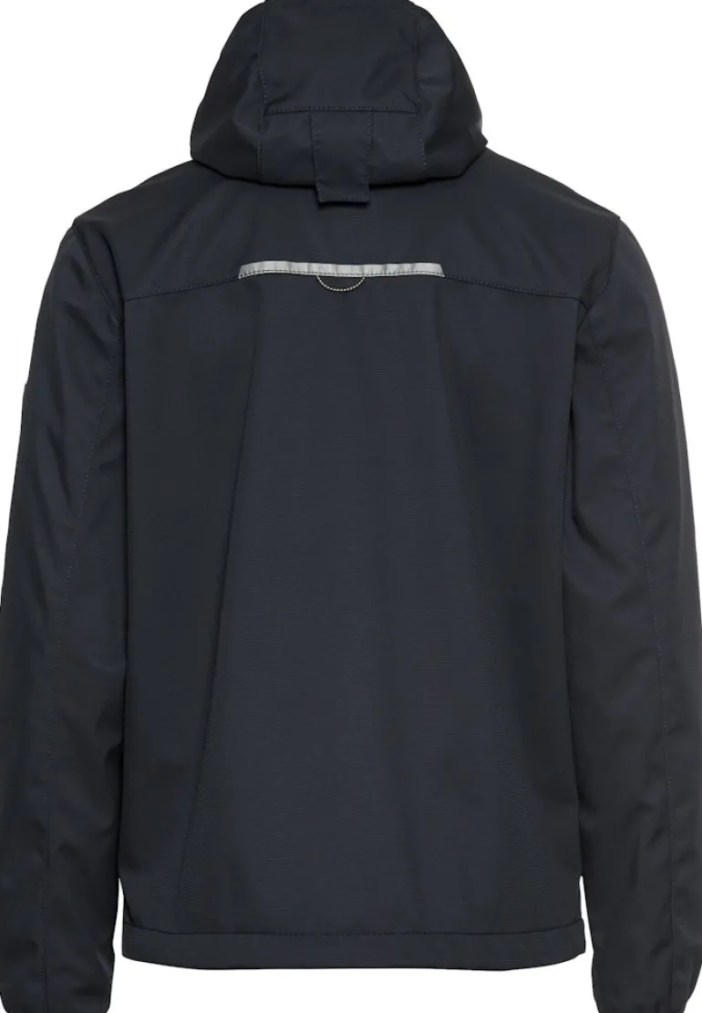Blouson mit abnehmbarer Kapuze dark navy