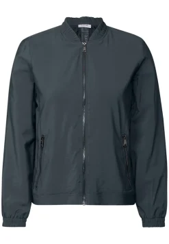 Blouson mit feiner Struktur slate khaki