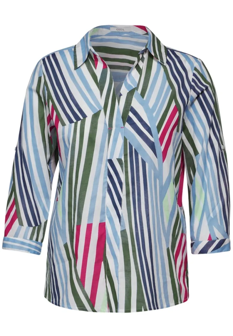 Bluse aus Baumwolle vanilla white