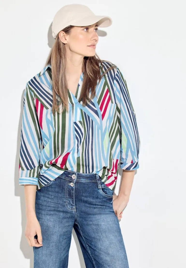 Bluse aus Baumwolle vanilla white