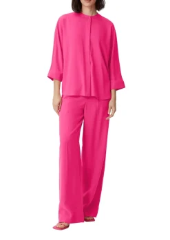 Bluse aus Viskosemix pink