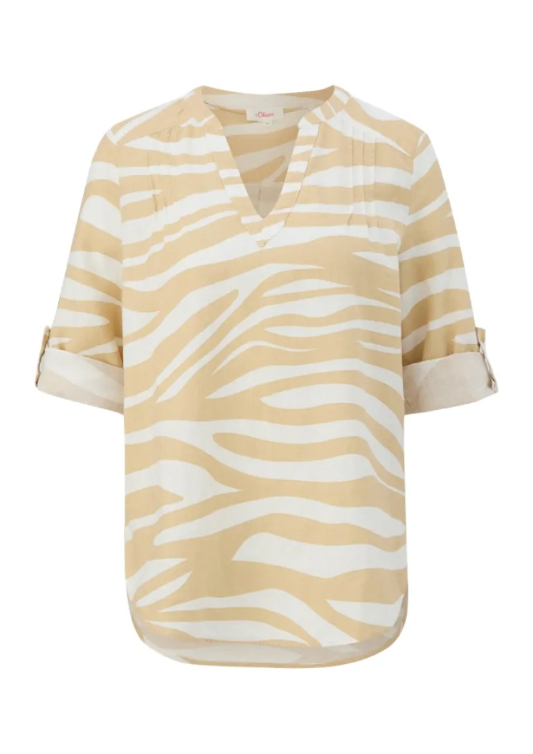 Bluse beige
