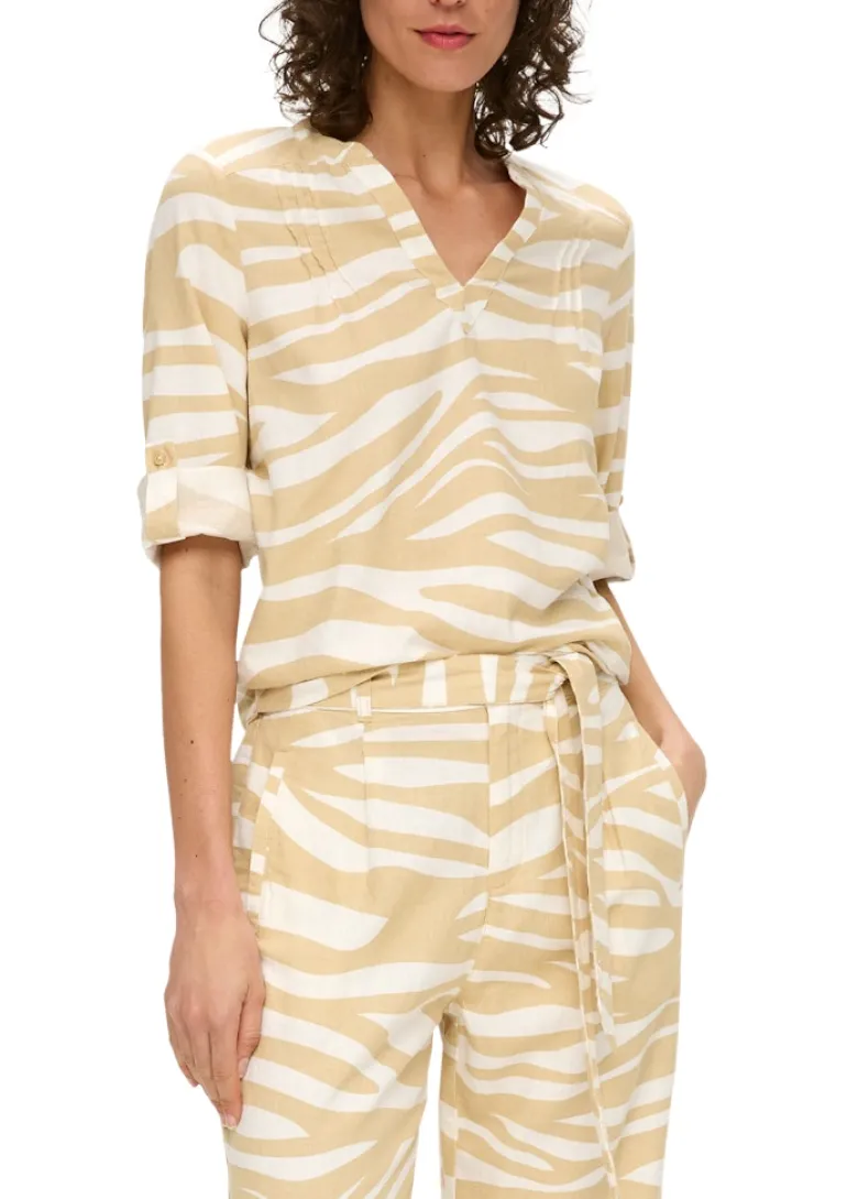 Bluse beige