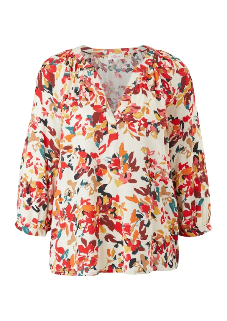 Bluse beige