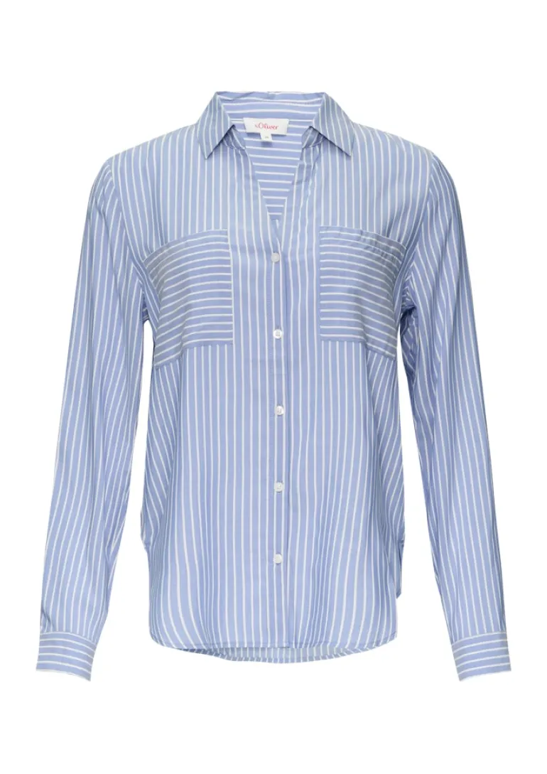 Bluse blau