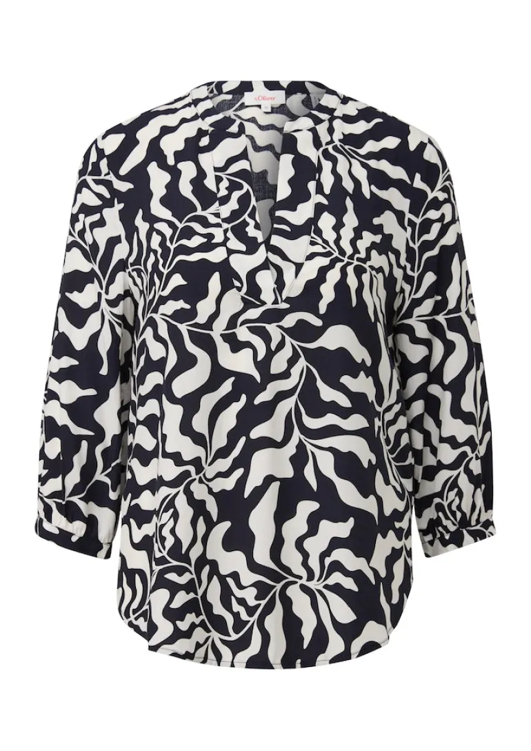 Bluse blau2