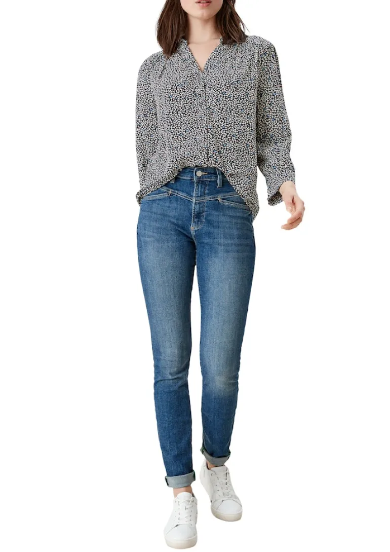 Bluse blau