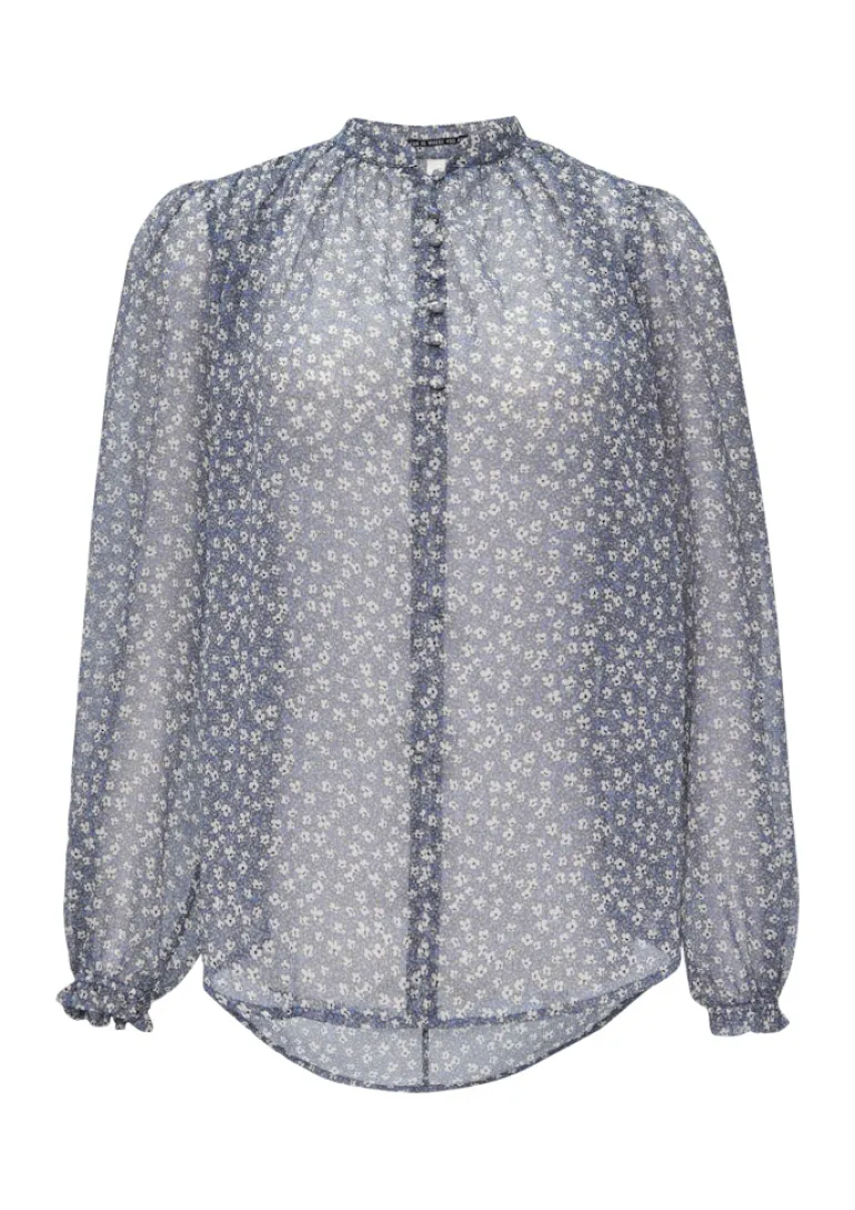 Bluse grau