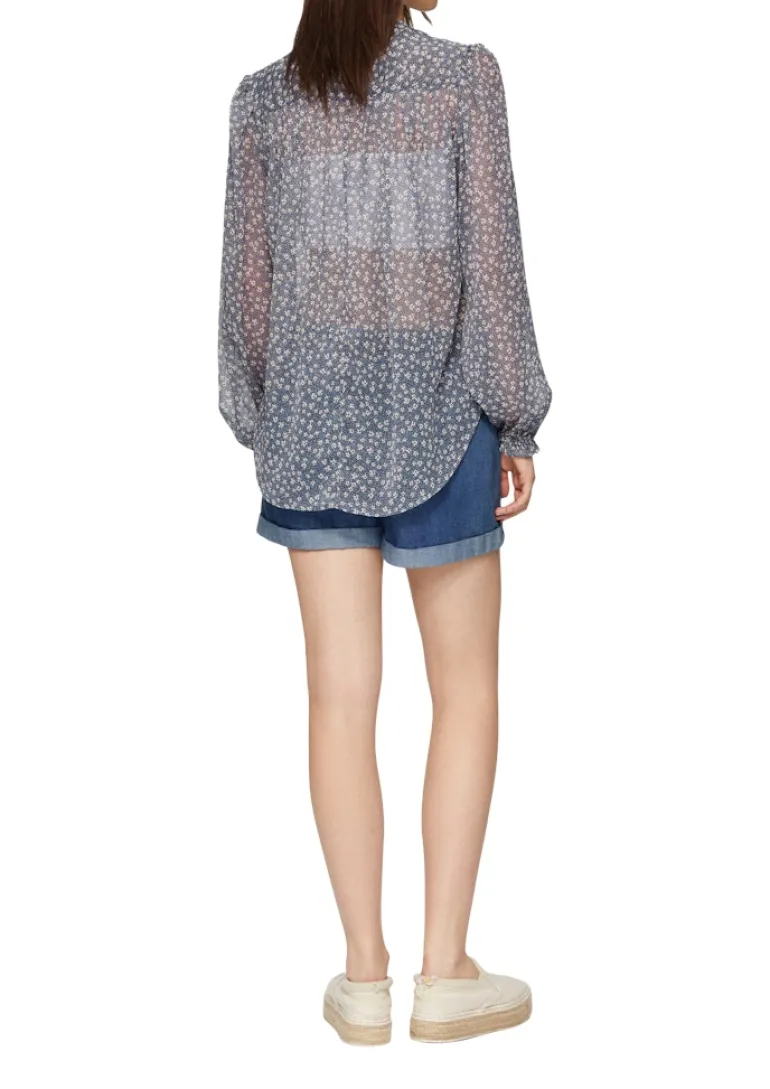 Bluse grau
