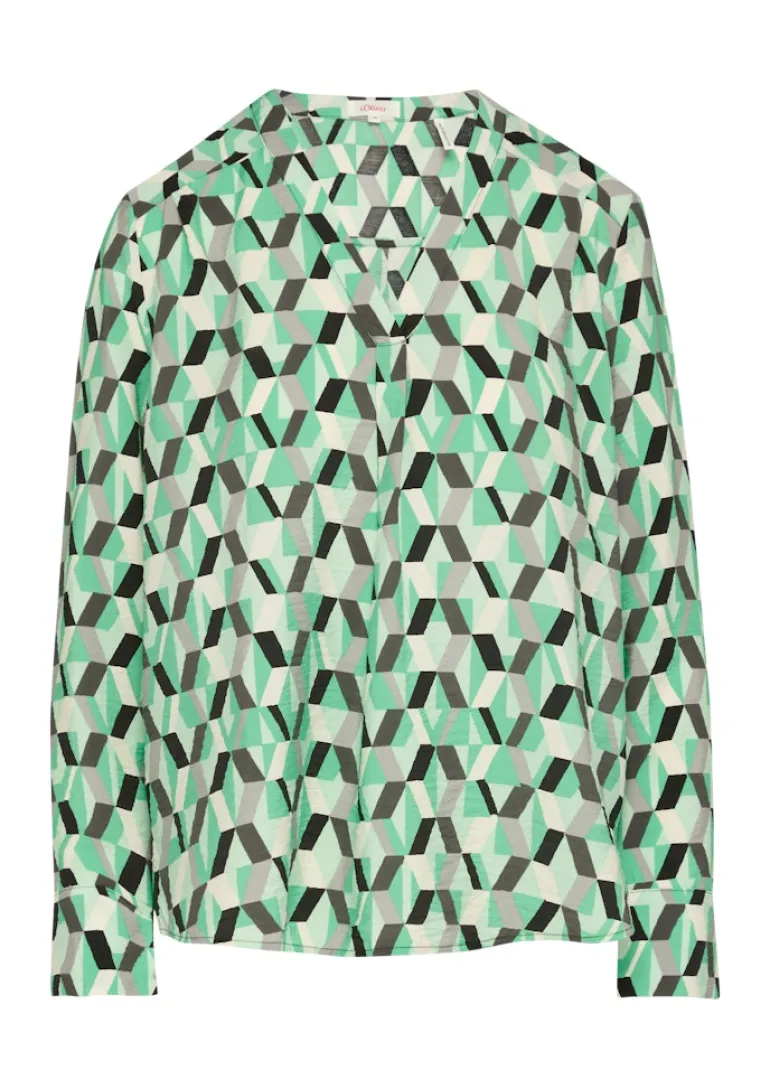 Bluse grün