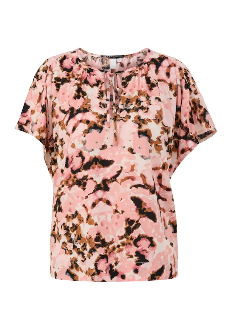 Bluse mehrfarbig