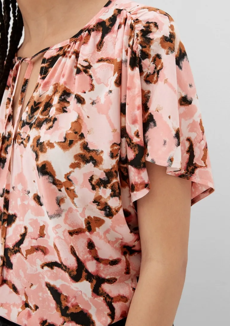 Bluse mehrfarbig