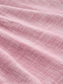 Bluse mit Brusttaschen dark pink