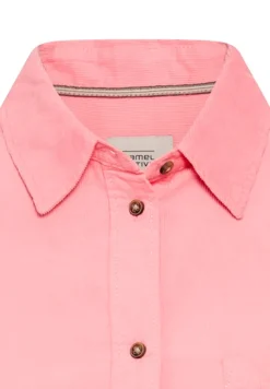 Bluse mit Brusttasche winter berry
