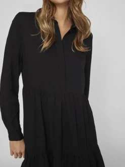 Blusenkleid black