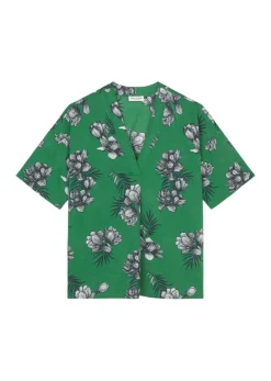 Blusenshirt mit V-Neck multi