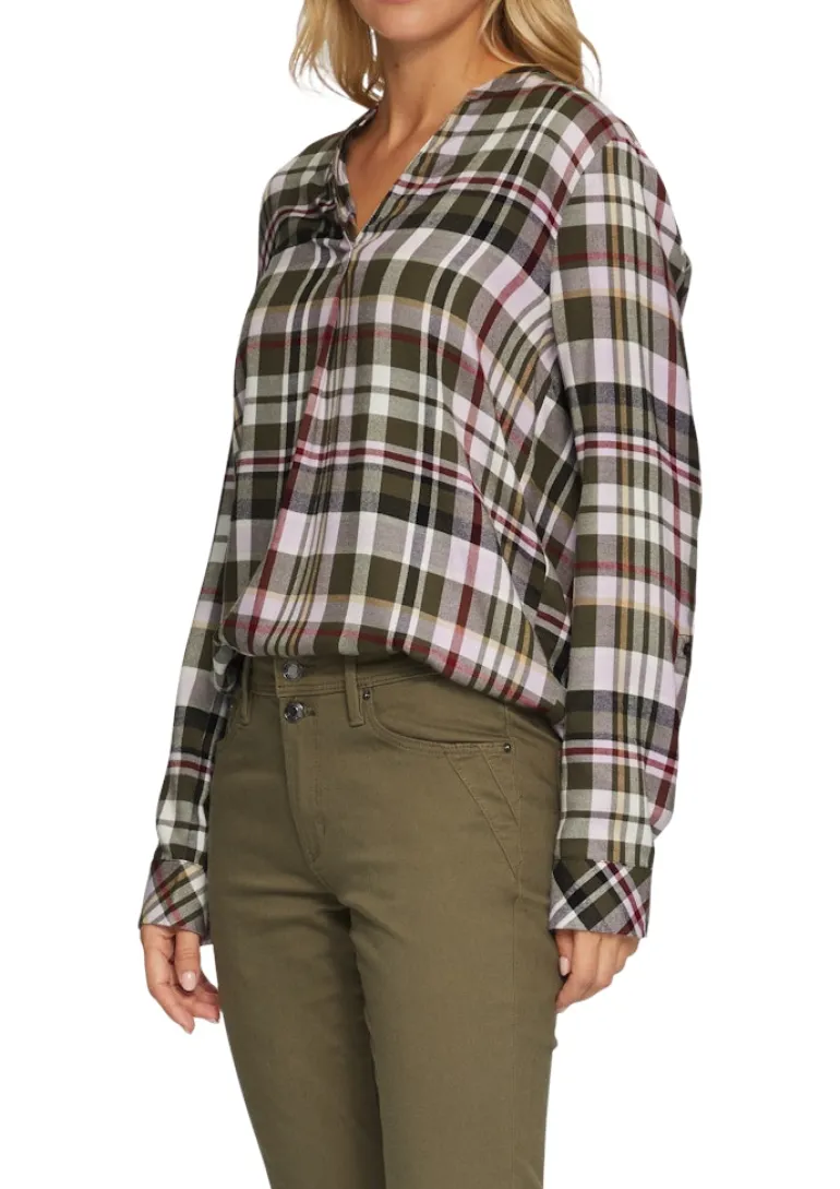 Bluse olive
