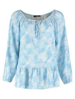Bluse Sandra sky blue
