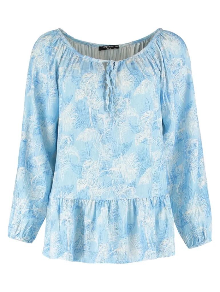 Bluse Sandra sky blue