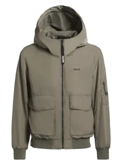 Bomberjacke Anov graugrün