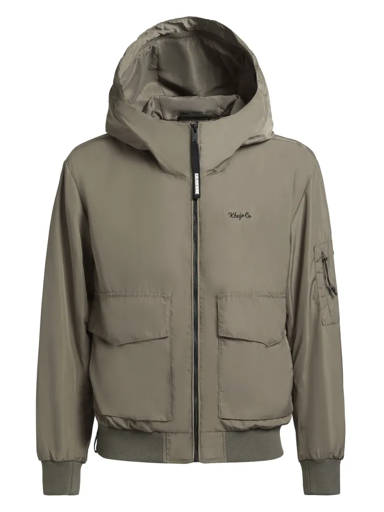 Bomberjacke Anov graugrün