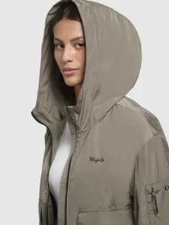 Bomberjacke Anov graugrün