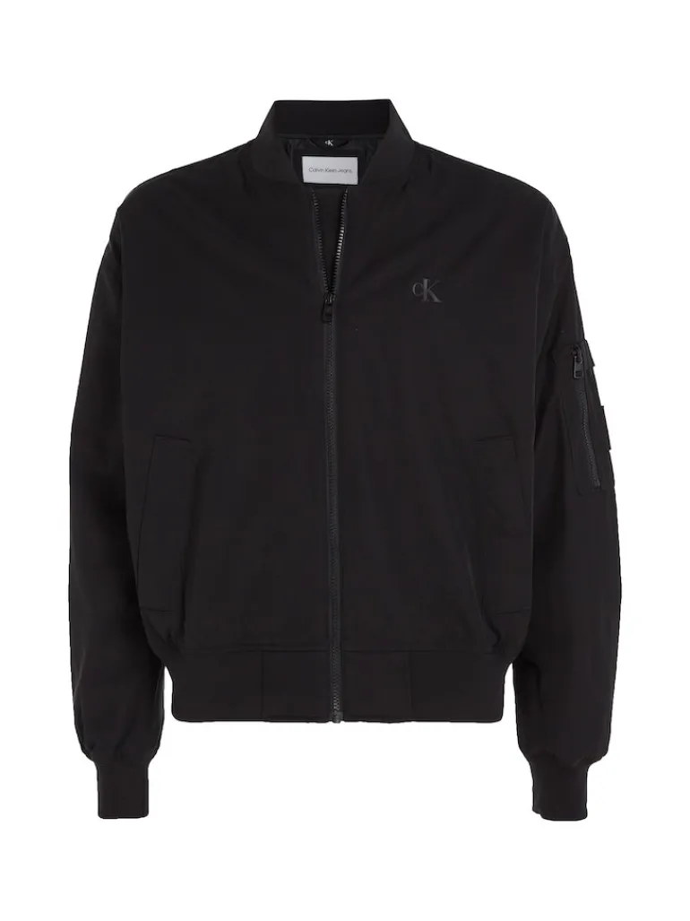 BOMBER JACKET ck black