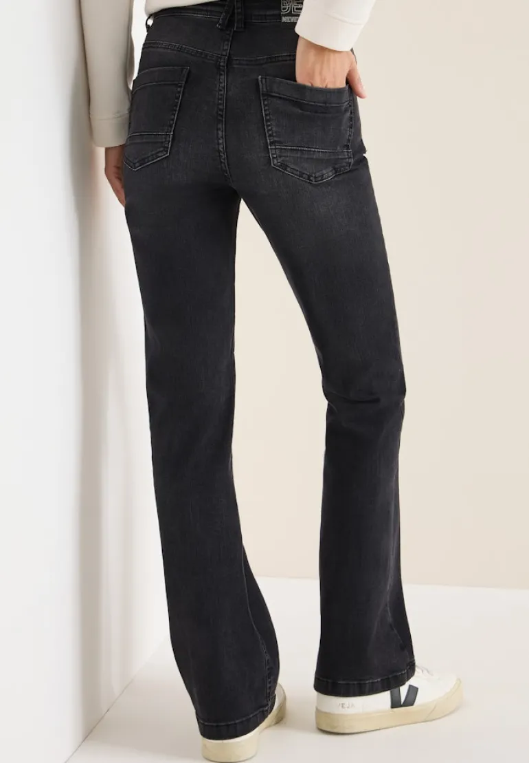Bootcut Jeans black washed