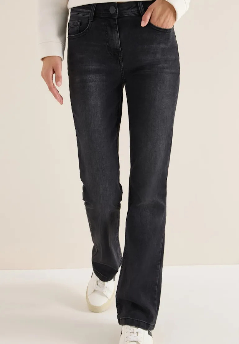 Bootcut Jeans black washed