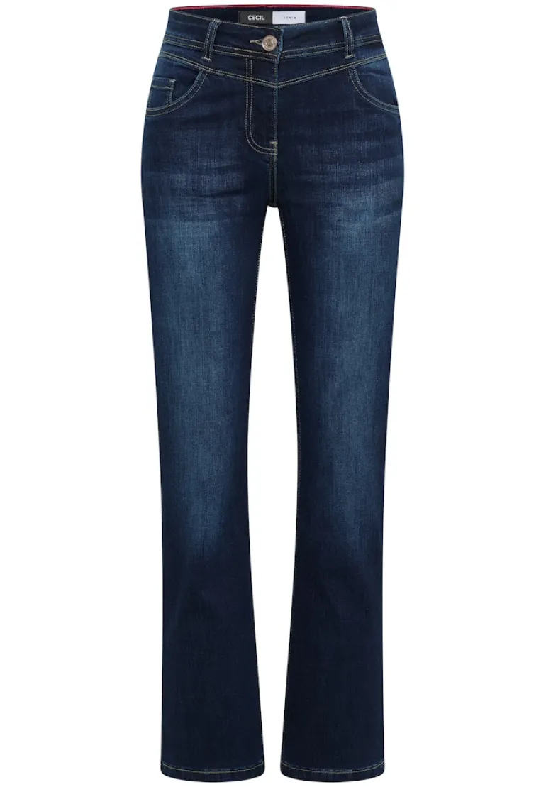 Bootcut Jeans dark blue wash