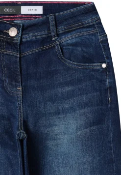 Bootcut Jeans dark blue wash