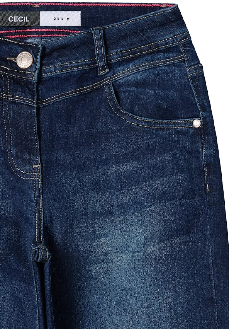 Bootcut Jeans dark blue wash