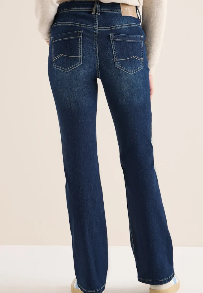 Bootcut Jeans dark blue wash