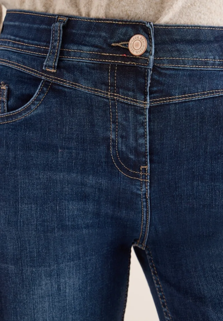 Bootcut Jeans dark blue wash