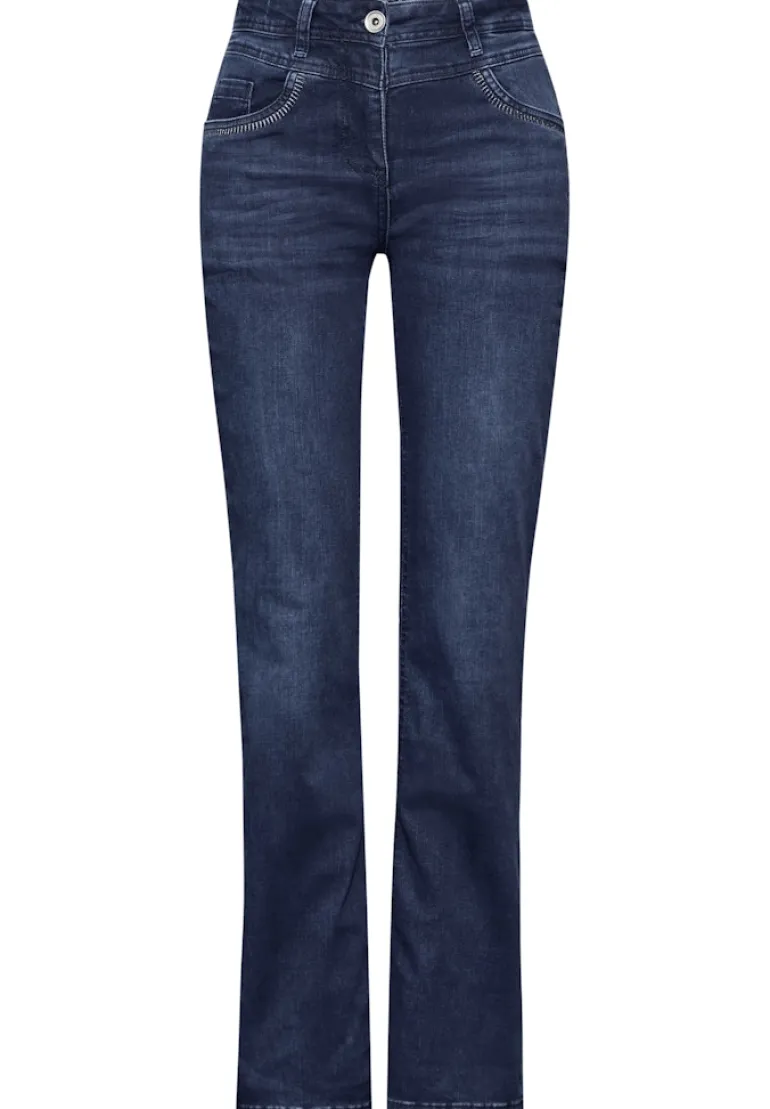 Bootcut Jeans dark blue wash