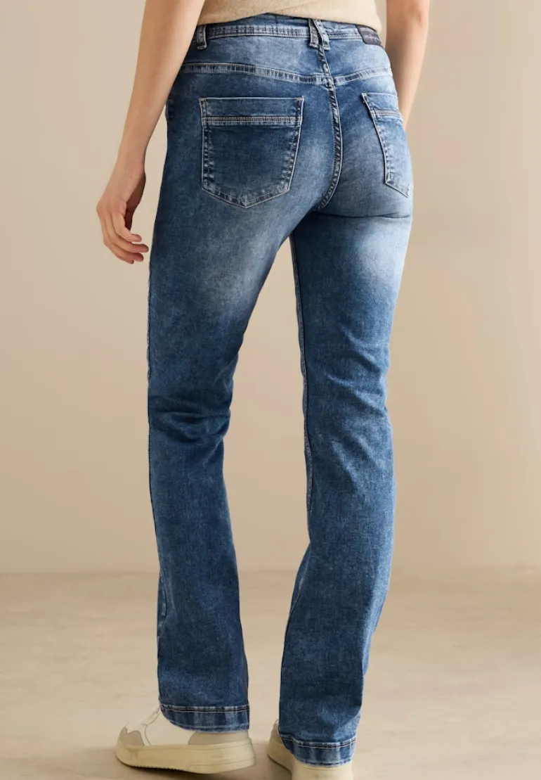 Bootcut Jeans mid blue wash