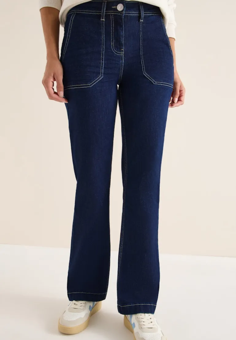 Bootcut Jeans rinsed wash