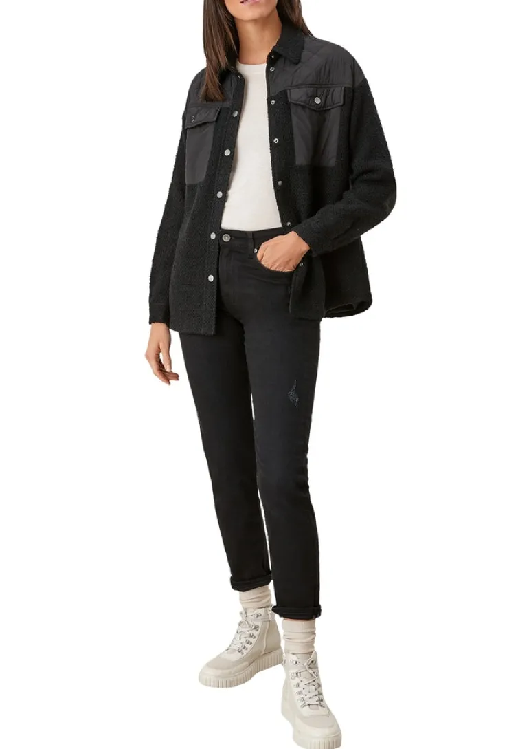 Boyfriend-Jeans schwarz