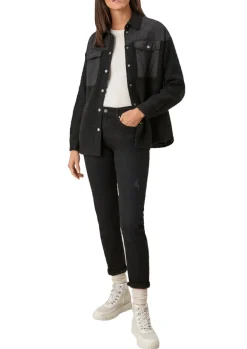 Boyfriend-Jeans schwarz