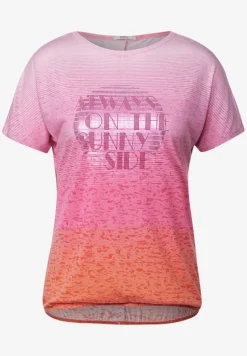 Burn Out T-Shirt pink sorbet