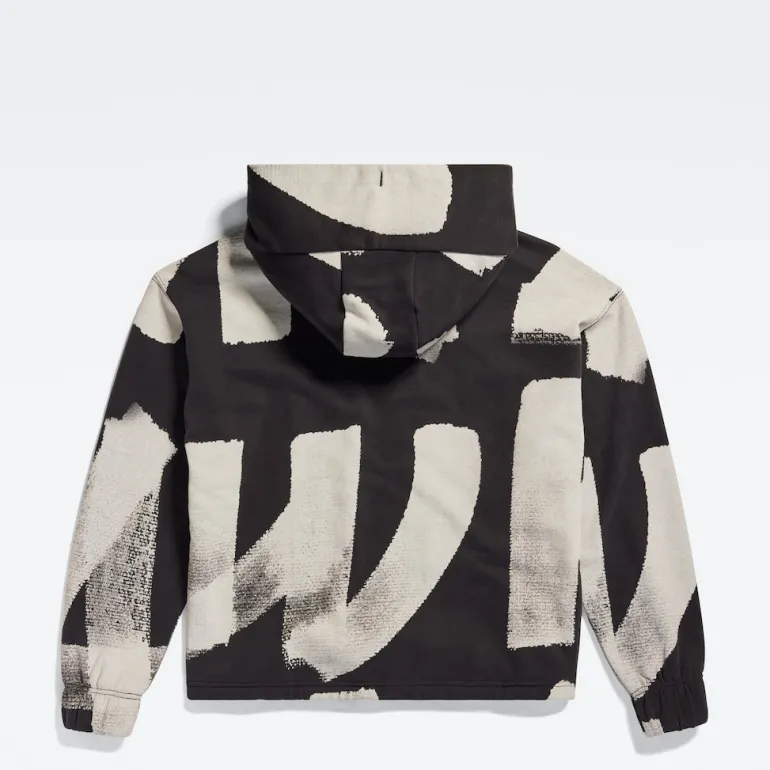Calligraphy ao loose hdd sw wmn dk black raw paint