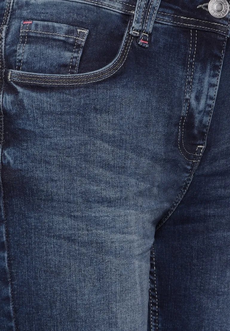 Capri Jeans mid blue used wash