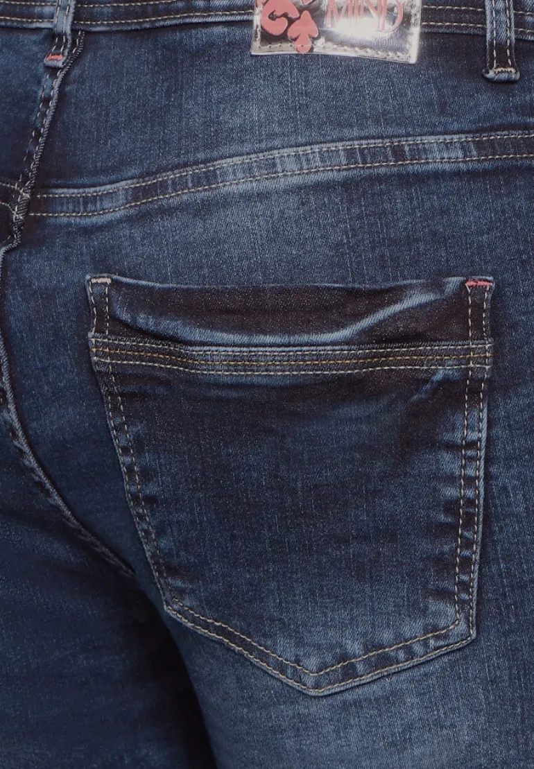 Capri Jeans mid blue used wash