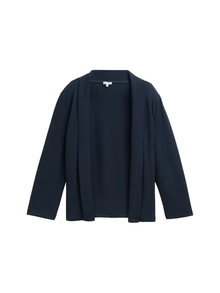 Cardigan mit Schalkragen sky captain blue