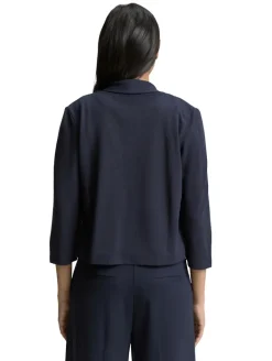 Cardigan mit Schalkragen sky captain blue