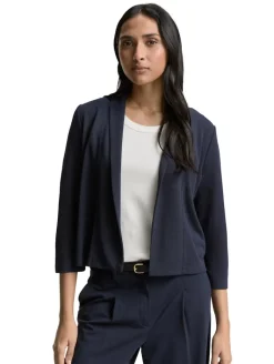 Cardigan mit Schalkragen sky captain blue