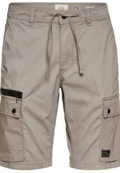 Cargo-Shorts mit Kordelzug und Stretch stone gray