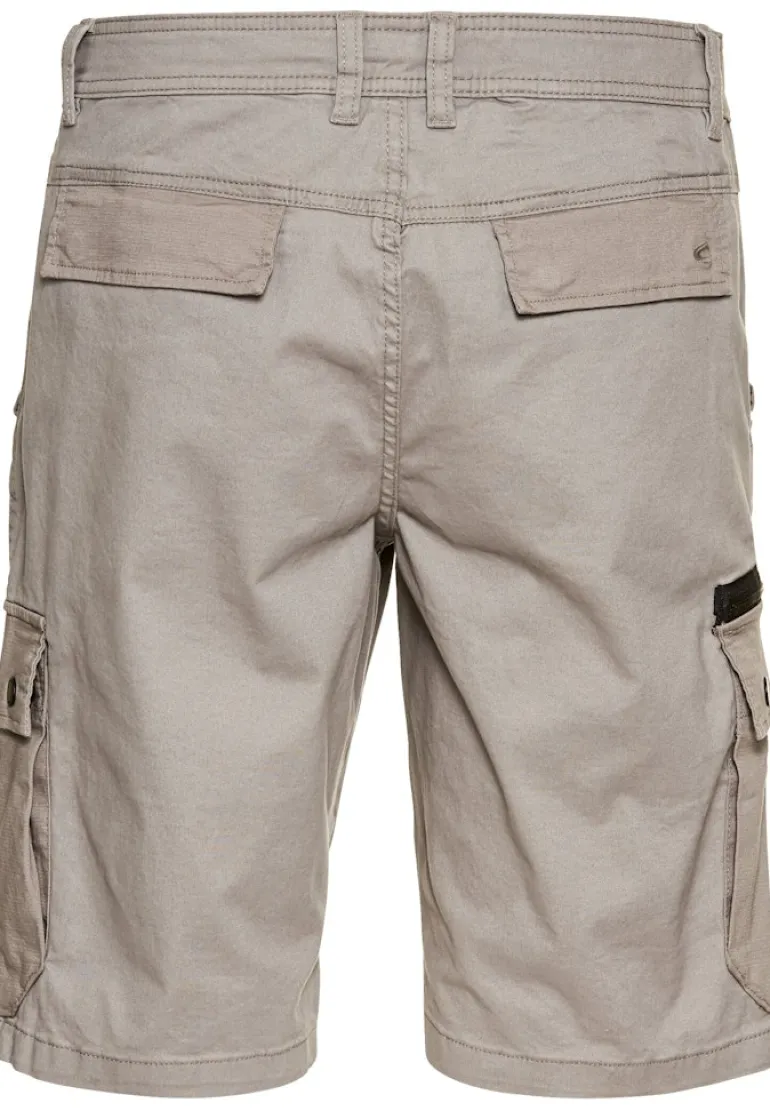 Cargo-Shorts mit Kordelzug und Stretch stone gray